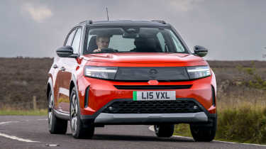 Vauxhall Frontera Electric UK - front cornering